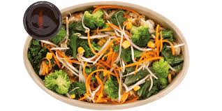 A vibrant, nutrient-packed bowl made with fresh, locally sourced ingredients at Balance Pan-Asian Grille.